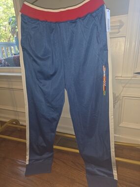 2(x)ist Blue Joggers  Athletic Performance Track Pants Men's Size L Vintage